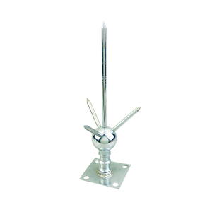 Tin Plated Copper Arrester Air Termination Lightning Rod