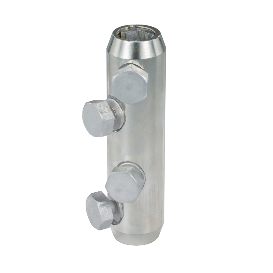 Mechanical Connector 42Kv With 2 Hexagon Socket Screws Or 2 Shear-off-head Bolts And Oil Stop